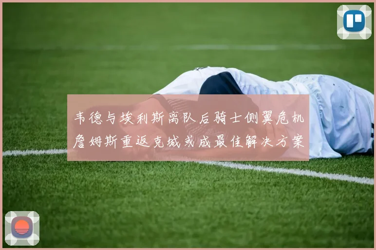 韦德与埃利斯离队后骑士侧翼危机詹姆斯重返克城或成最佳解决方案